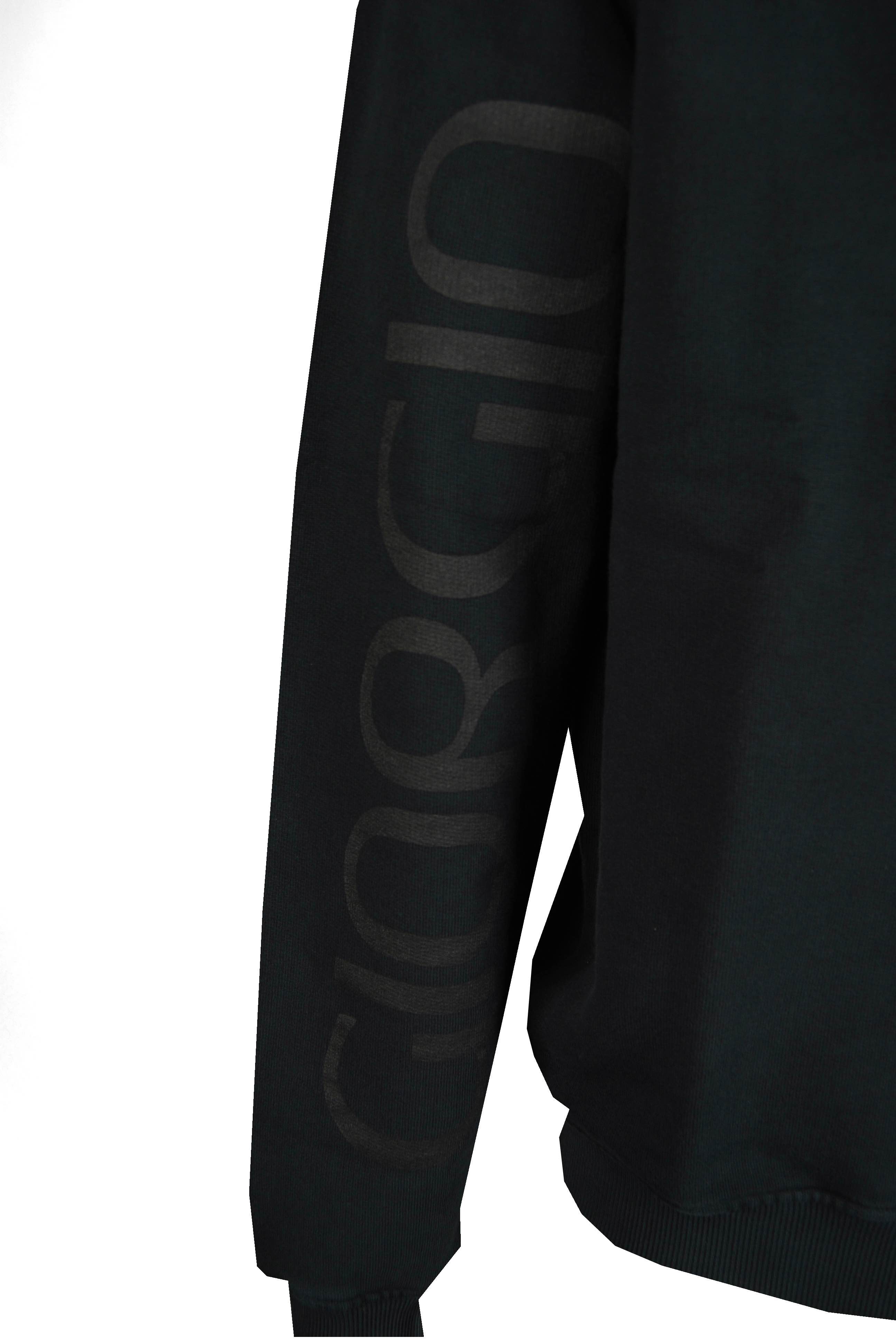 Premium heavyweight Sweatere, Giorgio Capone, anthrazit dunke, 100% Baumwolle